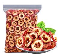 Hawthorn Berry Seedless hawthorn slices hawthorn tea 10.6oz/300g Hollow circle fresh hawthorn Making tea with hawthorn slices