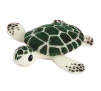 Hawthorn Handmade Baby Sea Turtle Needle Felting Kit - Needle Felting Craft Kits for Adults UK, Includes Felting Wool, Needles & Instructions. Great for Adult Craft Gifts - Approx 8cm Long.