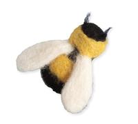Hawthorn Handmade Bee Brooch Needle Felting Kit - Needle Felting Craft Kits for Adults UK, Includes Felting Wool, Needles, Brooch Back & Instructions. Great for Adult Craft Gifts - Approx 6cm Long