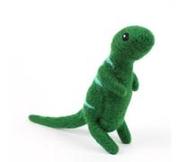 Hawthorn Handmade T-Rex Dinosaur Needle Felting Kit - Needle Felting Craft Kits for Adults UK, Includes Felting Wool, Needles & Instructions. Great for Adult Craft Gifts - Approx 14cm Long.