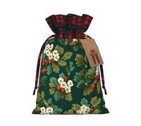 Hawthorn Printed Gift Bag, Perfect Color Blocking Burlap Gift Bag