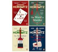 Hawthorne and Horowitz Mysteries Series 4 Books Collection Set (The Word Is Murder, The Sentence is Death, A Line to Kill & The Twist of a Knife)