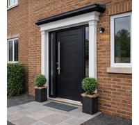 Hawthorne Berkshire Grey Primed & Ready For Topcoat Thermally Rated Front/back Door 45mm X 1981mm X 838mm 10 Year Guarantee