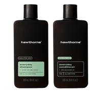Hawthorne Men's Everyday Shampoo and Conditioner Set. For Stronger Healthier Hair with Pure Avocado Oil and Coconut Oil. Mint and Eucalyptus Scent. S