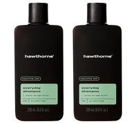 Hawthorne Everyday Shampoo for Men, for Strong, Healthy Hair with Pure Avocado Oil and Coconut Oil, Mint and Eucalyptus Scent. Sulfate Free, Paraben Free, Pack of 2