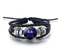 Hawtrytoa Zodiac Signs Spirit Bracelet, Zodiac Bracelet, Spirilet Bracelet Zodiac Manifestation, Handmade Woven Adjustable Bracelet (Gemini)