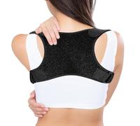 Haxisii Posture Corrector Men, 1 Pcs Adjustable Posture Corrector Women, Black Postures Correctors to Improve Postures and Relieve Back Pain Suitable for Upper Back Pain Unisex