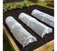 Haxnicks 3 X Easy Seedling Tunnels For Sowing And Germinating Seeds L80Cm