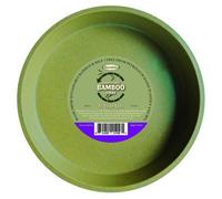 Haxnicks Bamboo Plant Saucer Sage Green 8In / 20Cm Sage Green 10 Pack Sustainable And Reusable 2 X Pack Of 2