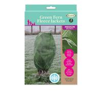 Haxnicks Green Fern Easy Fleece Jacket Medium 80 X 100 Cm Plant Protector For Frost, Wind And Winter Weather