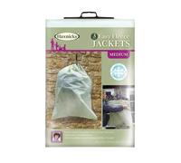 Haxnicks High Quality Easy Fleece Jacket Medium Plant Protection Cloche 3 Pack