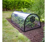 Haxnicks Kitchen Garden Cloche Mini Greenhouse Plant Protection 1m x 45cm x 35cm