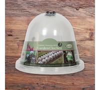 Haxnicks Original Victorian Bell Cloche Uv-Stabilised Plastic Protects Seedlings And Tender Plants From Frost And Wind