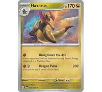 Haxorus 046/063 Rare Reverse Holo Pokemon Card | Shrouded Fable Set | Scarlet & Violet Series | Titan Authenticated
