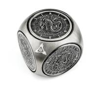 Haxtec Spinner Dice 7-in-1 Metal DND Dice Set Unique Dice Goblins Metal D&D Dice for Dungeons and Dragons DND Gifts- Dice King