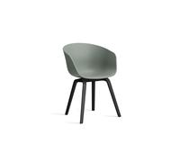 HAY AAC22 Dining Chair Black/Fall Green