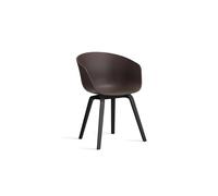HAY AAC22 Dining Chair Black/ Raisin