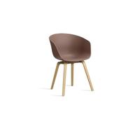 HAY AAC22 Dining Chair Oak/Soft Brick