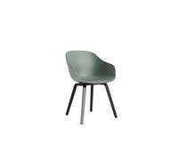 HAY AAC222 Dining Chair Black/Fall Green