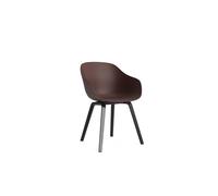 HAY AAC222 Dining Chair Black/ Raisin
