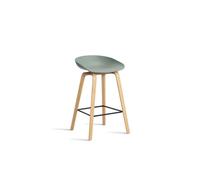 HAY AAS32 Bar Stool H65 Oak/Steel/Fall Green
