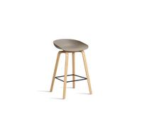 HAY AAS38 Bar Stool H65 White/Khaki