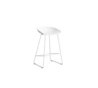 HAY AAS38 Bar Stool H65 White Steel/ White