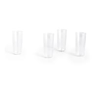 HAY Angle drinking glass 4-pack Tall 13 cm