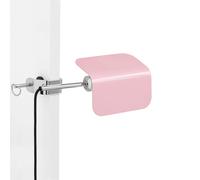 Hay Luis Pink Apex Stainless-steel Clip Lamp 27cm