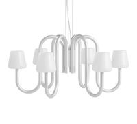 HAY - Apollo 745 Chandelier 6 Arms, White - White