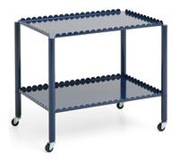 Arcs Trolley Serving trolley Low STAHLBLAU Hay SINGLE PIECES