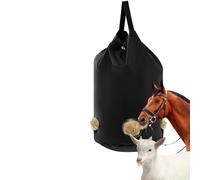 Hay Bag, Hay Bag for Horses, Hay Bag, Feeding Bag with Holes, Polyester Hay Bag, Space-Saving, Large Capacity, Suitable for Horses, Sheep, for Aging Requirements of Different Animals (1)