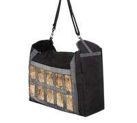 Hay Bale Bag | Portable Hangable Goat Feeder - Water Resistant Slow Feed Hay Feeding Bag for, Sheep and More