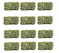 Hay Bales, 12 Pcs Set, 1 X 1.25 X 2.5 In Small Decorative Straw Bale For Thanksgiving Fall Harvest Decorations, Farmhouse Decor, Dollhouse