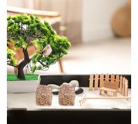 Hay Bales - 4pcs Natural Straw Hay Balles | Compressed, Miniature Hayrick Blocks For Doll House Autumn Harvest Table | Straw Bales - Gardening Mulch Animal Bedding