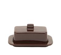 HAY Barro Butter Dish Burgundy
