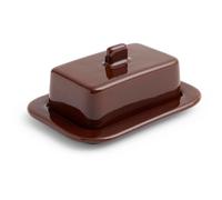 HAY - Barro Butter Dish, Burgundy - Red