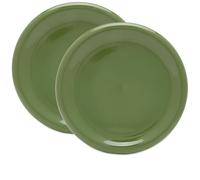 HAY Barro Dinner Plate - Set of 2 Green One Size