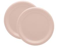 HAY Barro Dinner Plate - Set of 2 Pink One Size