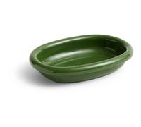 HAY - Barro Oval Dish Small, Green - Green
