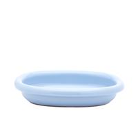 HAY Barro Small Oval Dish Light Blue
