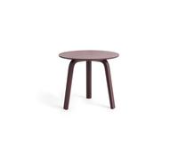 HAY Bella Coffee Table Ø45xH39 Dark Bordeaux
