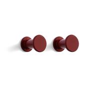 HAY Bolt hook 2-pack Ø2.8 cm Red