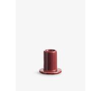 Hay Brown Tube Earthenware Candle Holder 5cm