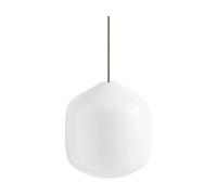 HAY Buoy pendant lamp Ø30 cm Opal glass-garden green