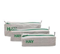 HAY Candy Mono Wash Bag - Box Set of 3 Grey