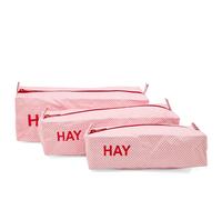 HAY Candy Mono Wash Bag - Box Set of 3 Light Pink
