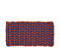 HAY Coco Door Mat - Stripe Wave Brown/Navy