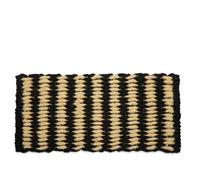 HAY Coco Door Mat - Stripe Wide Black/White