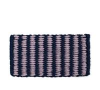 HAY Coco Door Mat - Stripe Wide Lavender/Navy